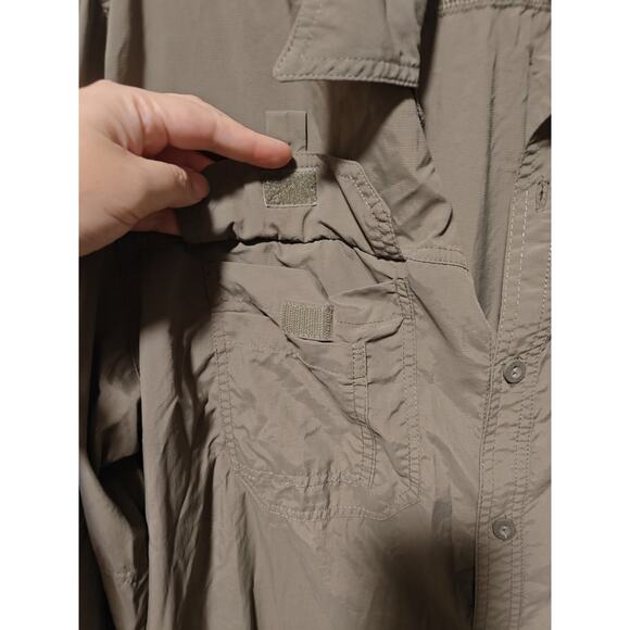 Thornbush Luxury Game Lodge Collective Outdoor Hunting Olive Work Shirt Sz 2XL - Picture 5 of 8